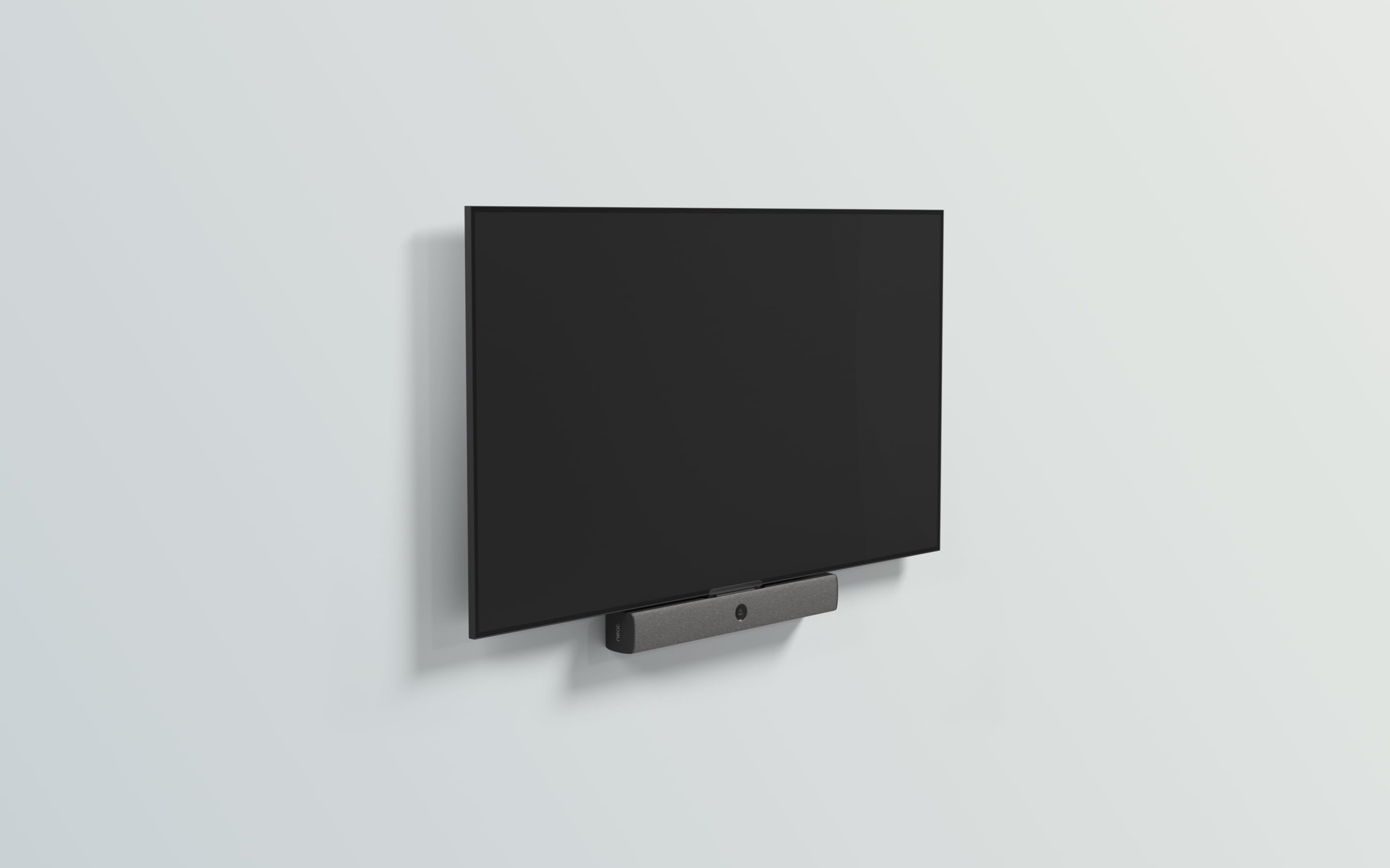 Neat Bar mounted below a screen